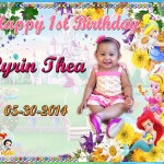 Cyrin Thea's 1st Birthday (Baby Disney Princess)