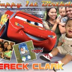 Dereck Clark's Lightning McQueen Tarpaulin