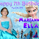 Ella 7th Birthday (Elsa -Frozen)