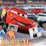 Elyboi's 4th Birthday Cars Design