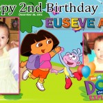 Euseve Ann 2nd Birthday Dora