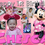 Francesca 1st Birthday (Minnie Mouse)