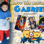 Gabriel's Minions Theme Tarpaulin