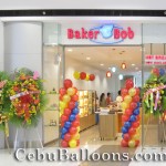 Balloon Colums for Baker Bob Grand Opening