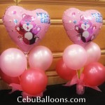 It's a Girl Balloon Centerpieces