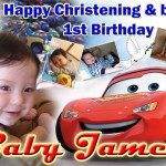 James' Christening and Birthday