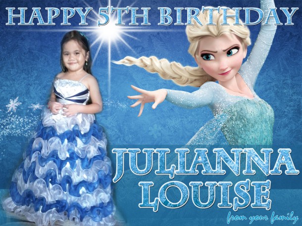 Julianna's Frozen Them Tarp Layout