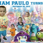 Liam Paulo turns 1 (Monsters University Tarpaulin)