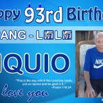 Lolo Tiquio's 93rd Birthday