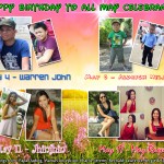 May 2013 Celebrants