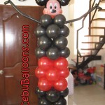 Mickey Mouse Balloon Column