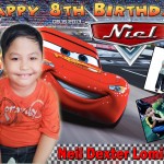 Niel Dexter's 8th Birthday Lightning McQueen Design