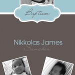 Nikko James Christening