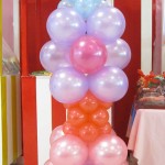 Balloon Column w/ Princess Mylar