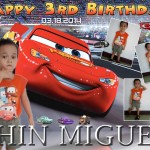 Shin Miguel's Cars Theme Tarpaulin