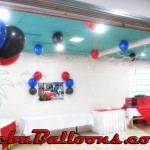 Simple Balloon Decoration at Baseline Restaurant