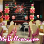 Strawberry Shortcake Setup at Allure Hotel