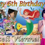 Vienne's Little Mermaid Tarpaulin Design