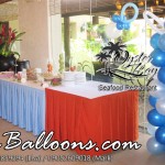 Balloon Decoration at Oyster Bay Restaurant
