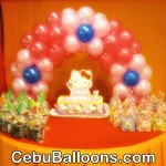 Hello Kitty Cake Arch at White Gold House