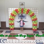 Balloon Arch at Cebu City Hall Mayor's Office