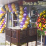 Balloon Arch at Deals & Spirits Trading in Guadalupe
