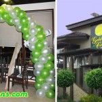 Balloon Arch for Golden Cowrie's (Marina Mall) Re-opening
