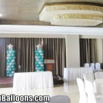 Balloon Columns at Mandarin Plaza Hotel for Perpetual Succour