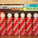 Balloon Columns for MSI-ECS Tech Sale at SM Cebu