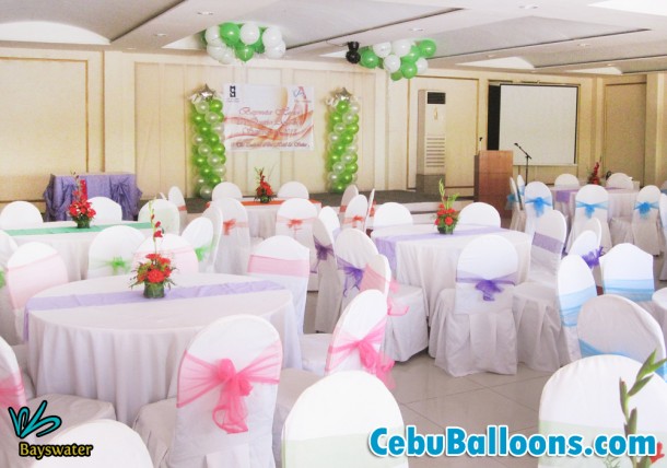 Balloon Decoration for Bayswater at Orchard Hotel