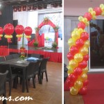 Balloon Decoration for Debut at URL Restobar