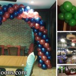 Balloon Decorations for Hungrry Na Me Restaurant
