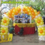 Balloon Entrance Arch at San Carlos University Wrocklage