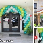 Balloon Entrance Arch for Golden Cowrie (AS Fortuna) Anniversary