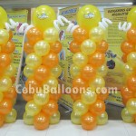 Balloon Pillars for Cebu Pacific's A330 Launching