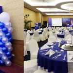 Balloon Pillars for Microsoft at Waterfront Hotel