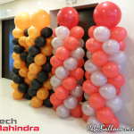 Balloon Pillars for Tech Mahindra VCustomer (Soft Opening)