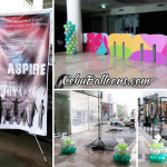 Balloons for Cebu International School Art Exhibition at Ayala Center