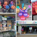 Customized Balloon Decors for Goodwill Pots