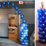 Entrance Arch & Balloon Columns for ASE's 18th Anniversary
