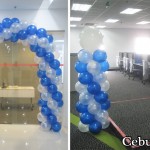 Entrance Arch and Balloon Columns at QBE