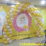 Entrance Arch for Ribbon Cutting at MyGold Jewelry Emall