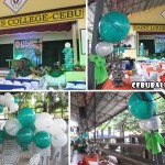 Saint Louis College Alumni Homecoming Balloon Decoration