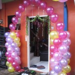 Balloon Arch for Barbie Theme Birthday Party