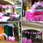 Balloon Decoration for a Christening at Crown Regency Mactan (Pool Side)