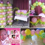 Balloons and Tarp for Christening at Maguikay