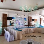 Balloons for a Wedding Celebration at Maria Lina Catering Building