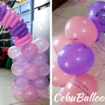 Cake Arch & Stick Balloons