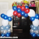 Cake Arch for Boy Christening