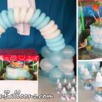 Cake, Balloon Arch & Giveaways for Christening